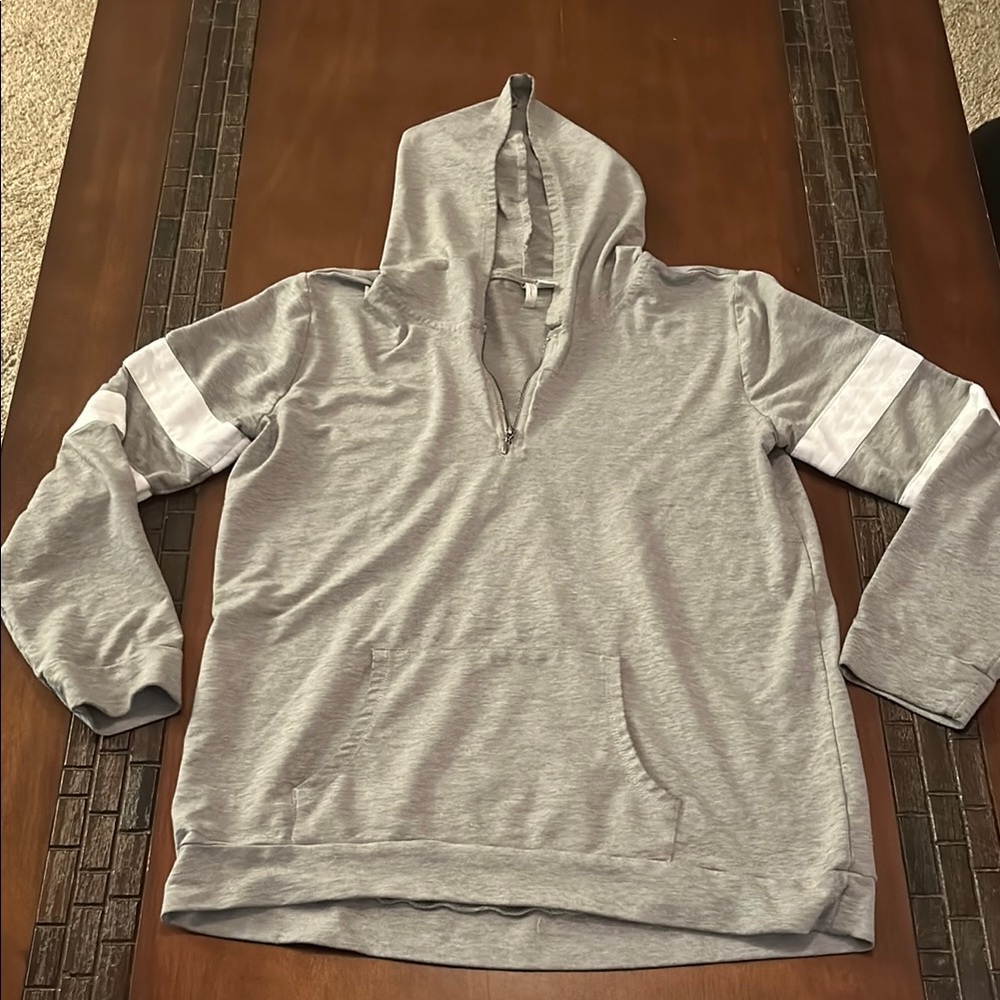 Gray Men's Hoodie